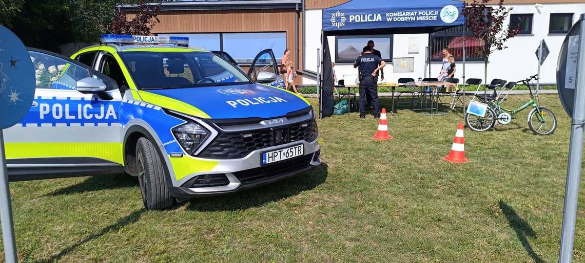 Policjanci na Dobromiejskim Dniu Trzeźwości