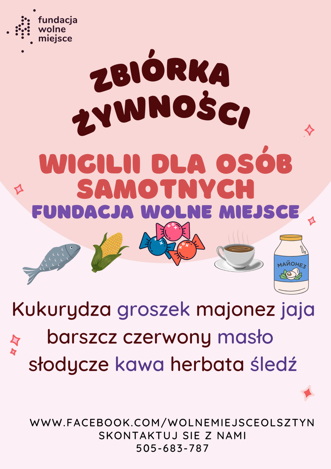 Pomóż zorganizować wigilię