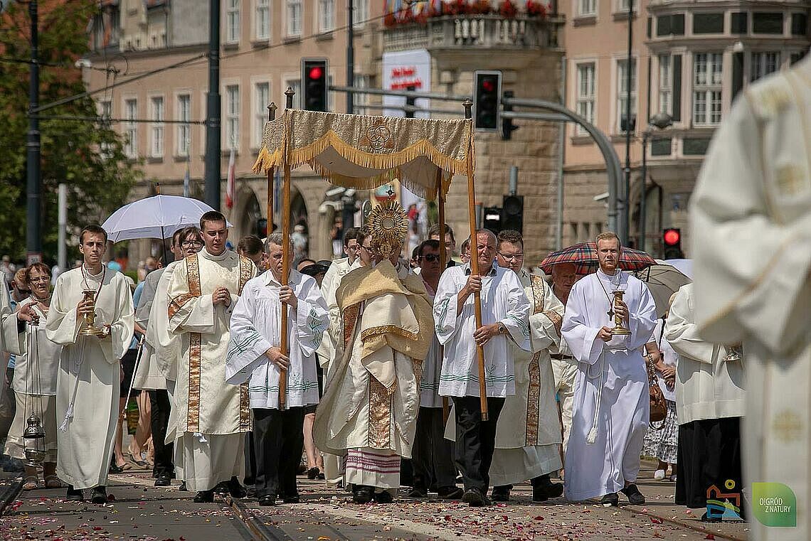 Procesje Bożego Ciała w Olsztynie