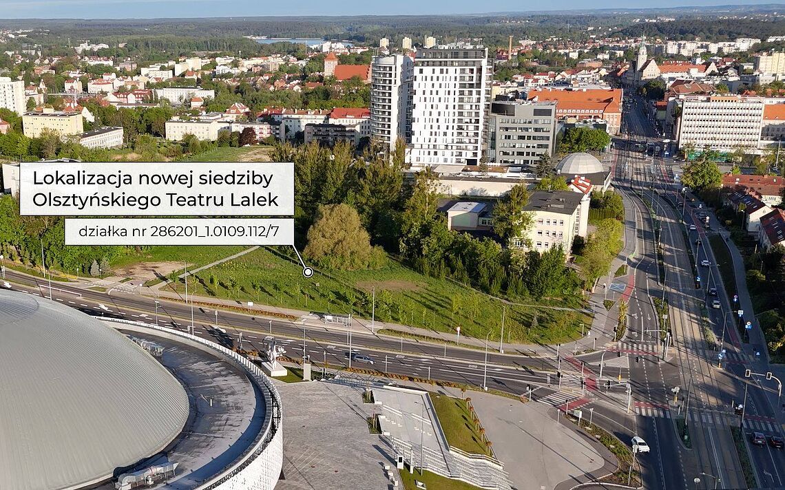 Projekt nowej siedziby Olsztyńskiego Teatru Lalek