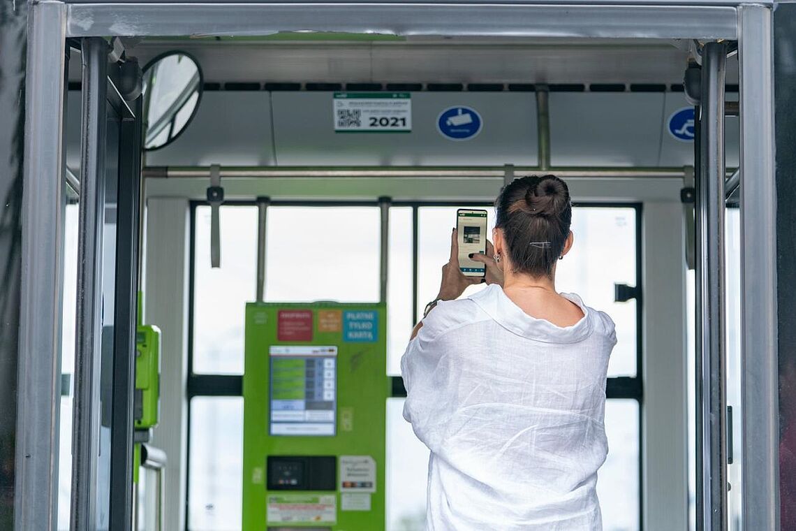QR kody pojawią się w autobusach i tramwajach