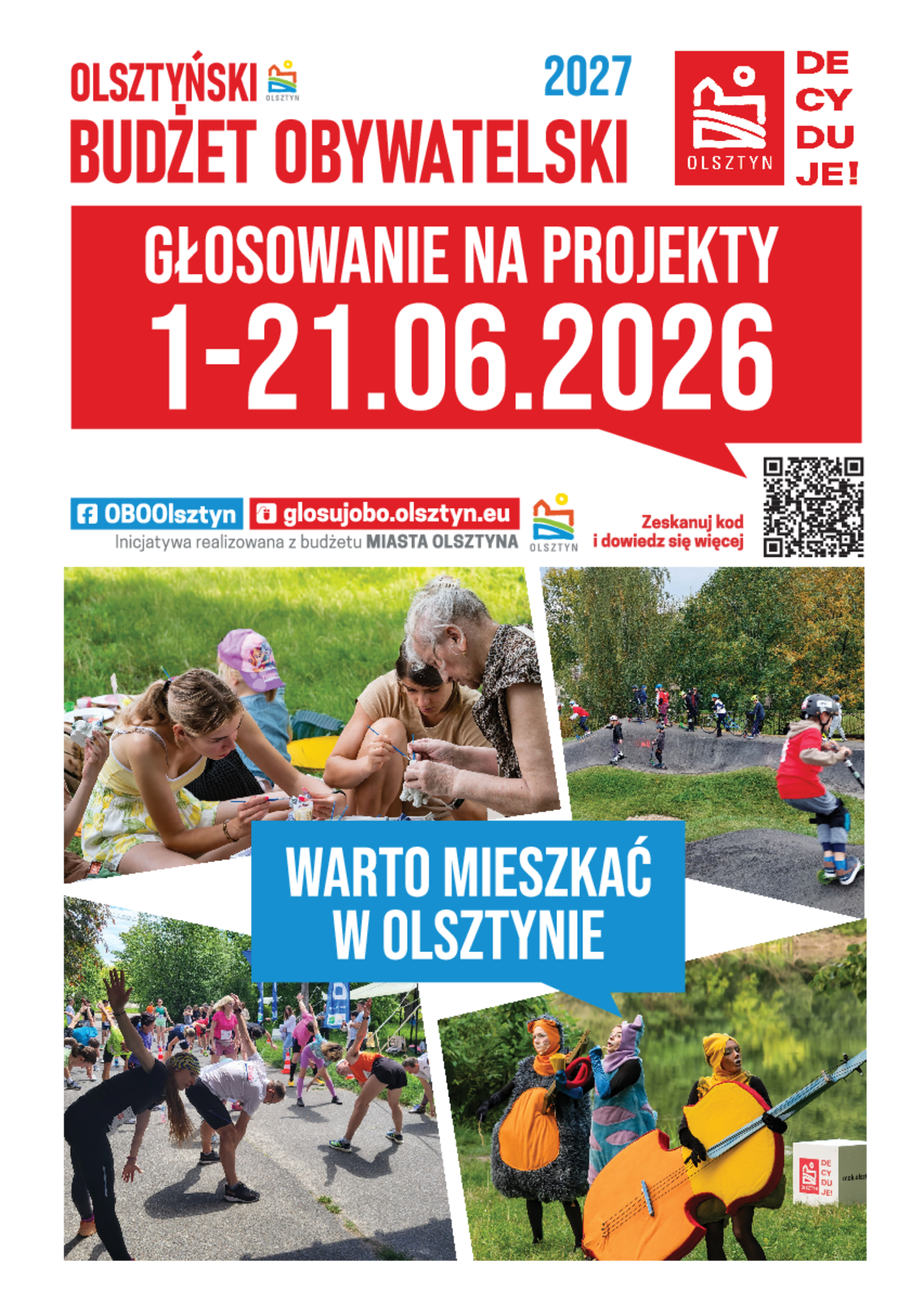 Rusza głosowanie w Olsztyńskim Budżecie Obywatelskim Rusza głosowanie w Olsztyńskim Budżecie Obywatelskim
