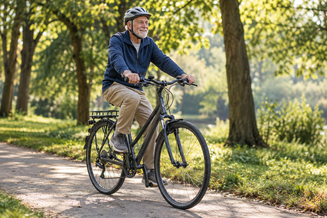 Seniorzy bezpiecznie na dwóch kółkach. Kampania Safe Bike Seniorzy bezpiecznie na dwóch kółkach. Kampania Safe Bike