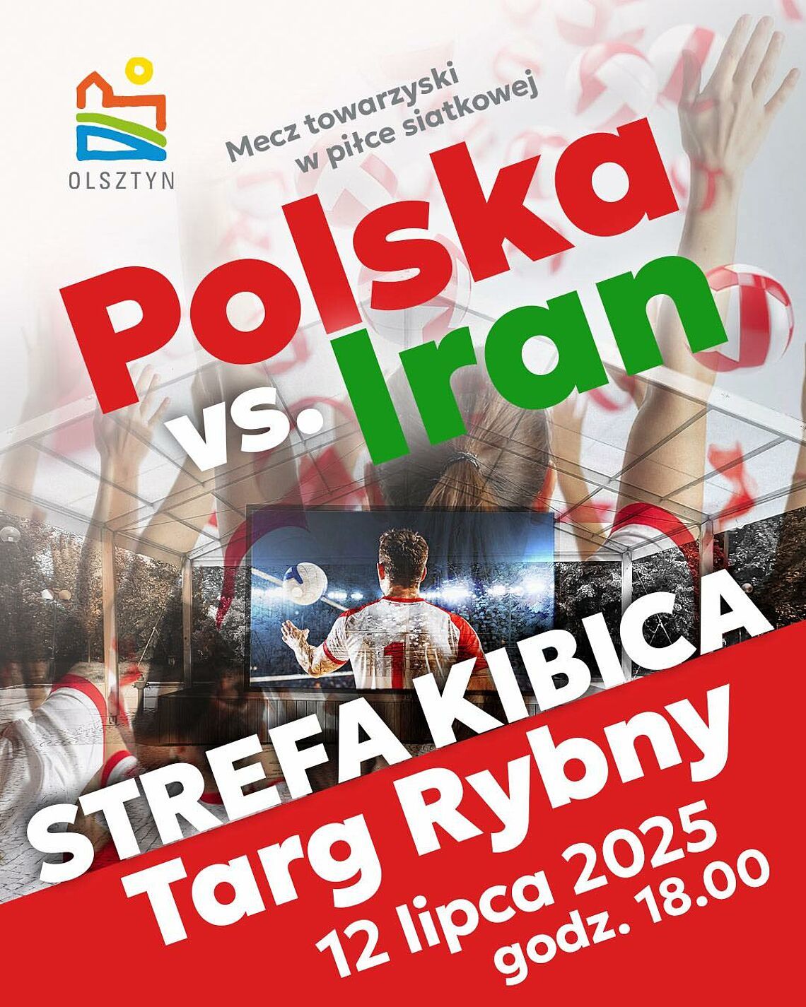 Siatkarskie emocje także na Targu Rybnym