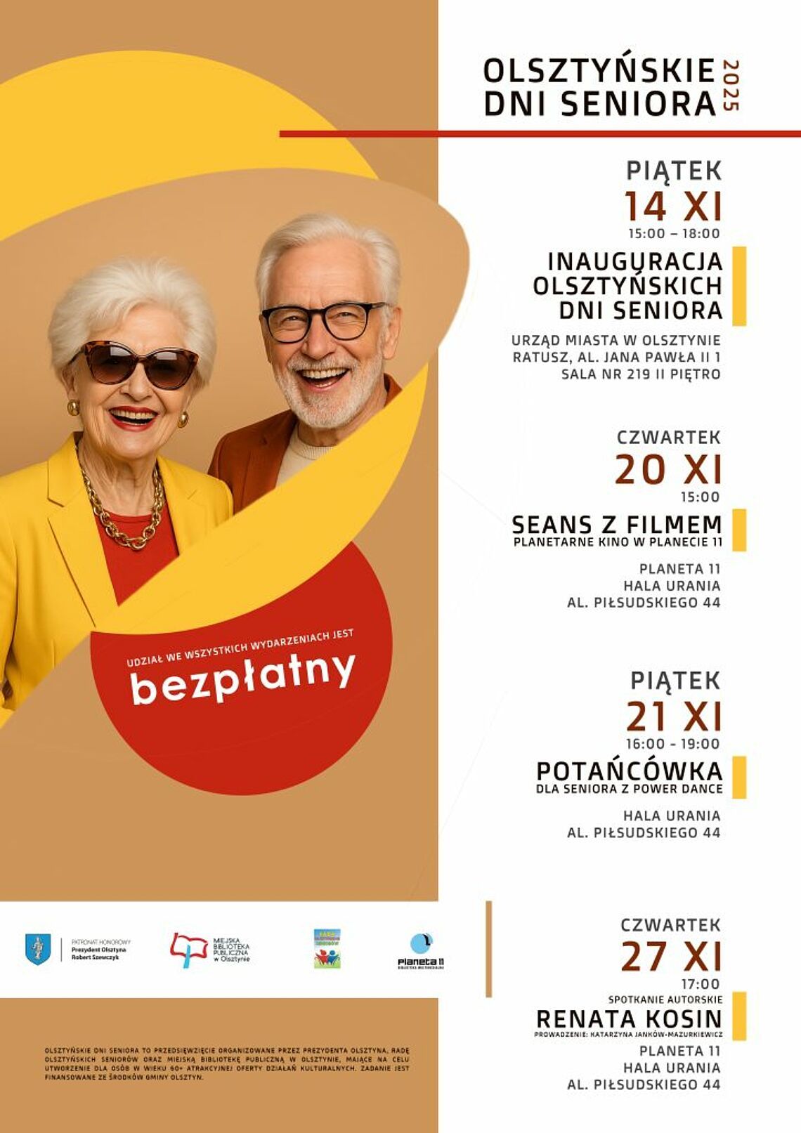 Światowy Dzień Seniora i Olsztyńskie Dni Seniora Światowy Dzień Seniora i Olsztyńskie Dni Seniora