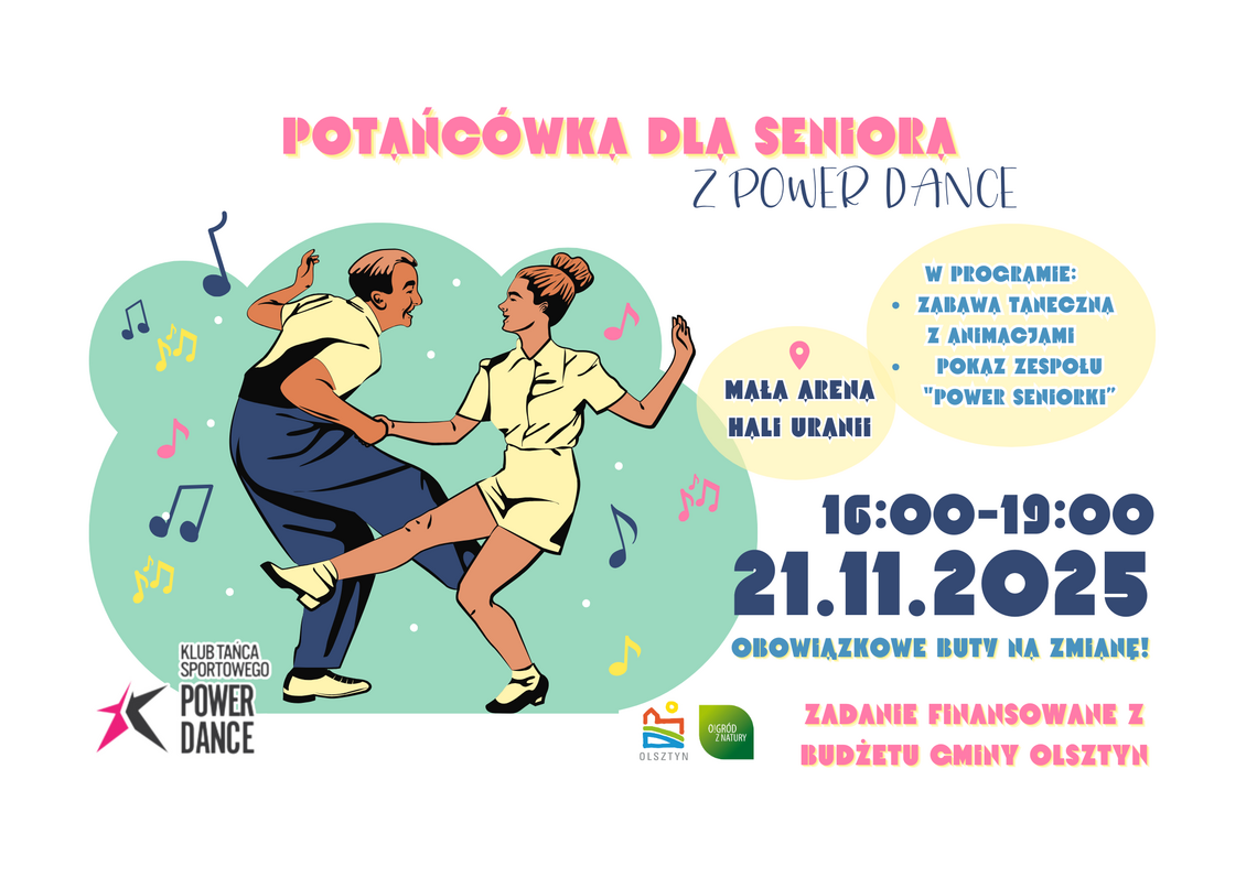 Taneczne popołudnie dla seniorów