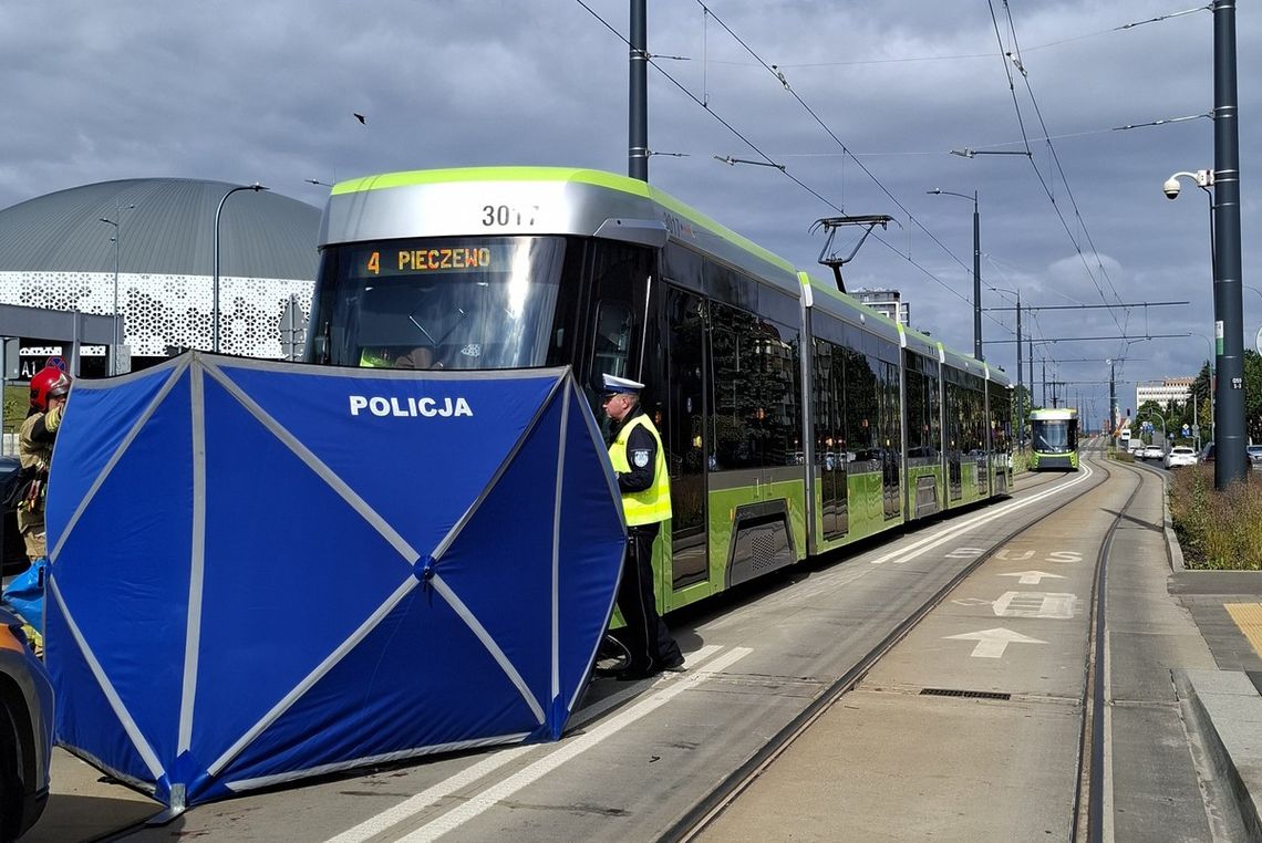 Tragiczne w skutkach zdarzenie drogowe w centrum Olsztyna
