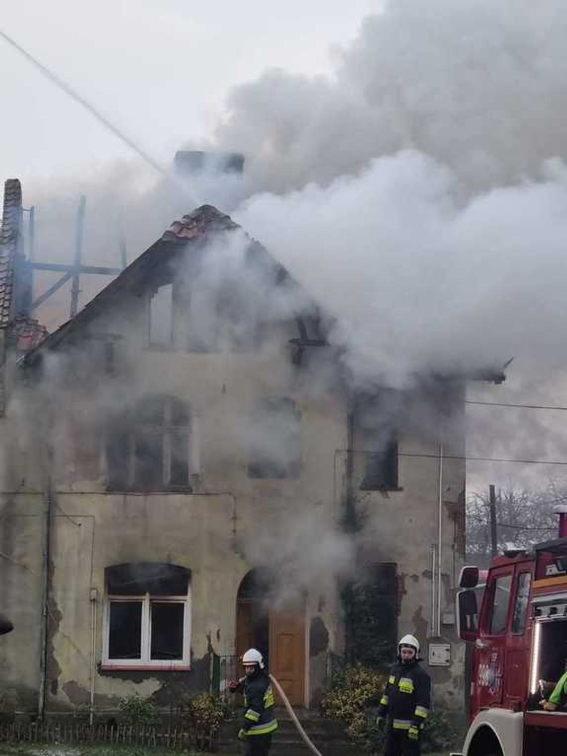 Tragiczny w skutkach pożar kamienicy