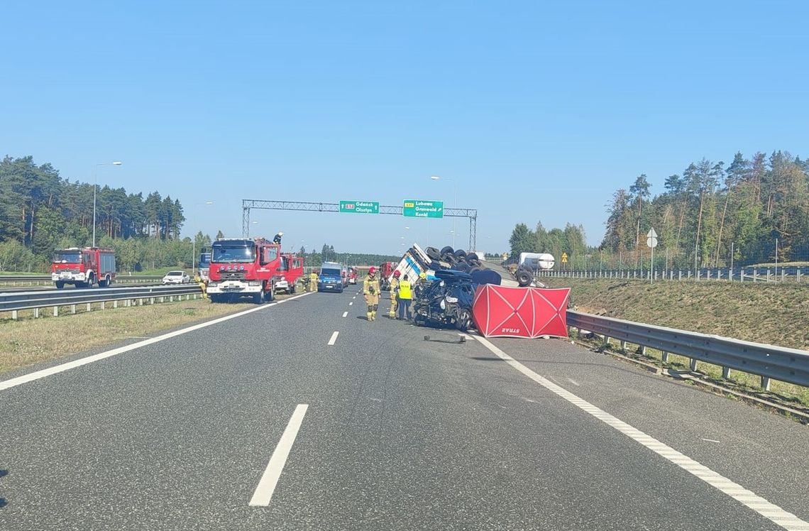 Tragiczny w skutkach wypadek drogowy. Nie żyją 3 osoby