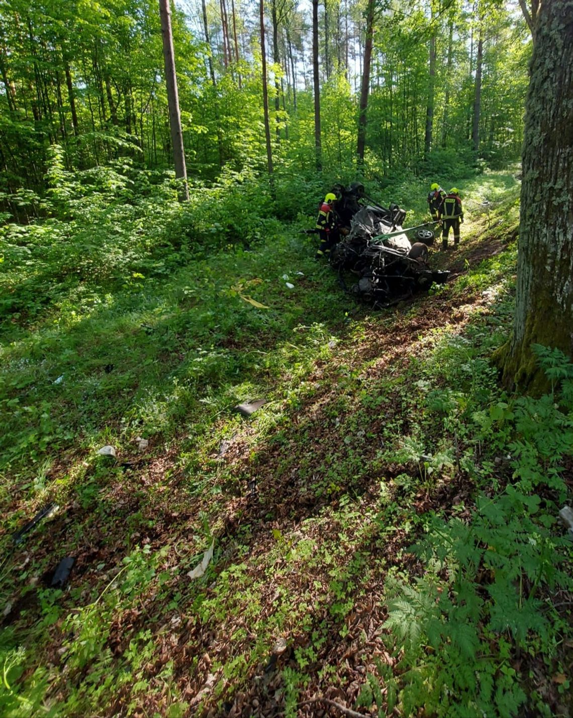 Tragiczny wypadek na trasie Międzylesie - Orzechowo