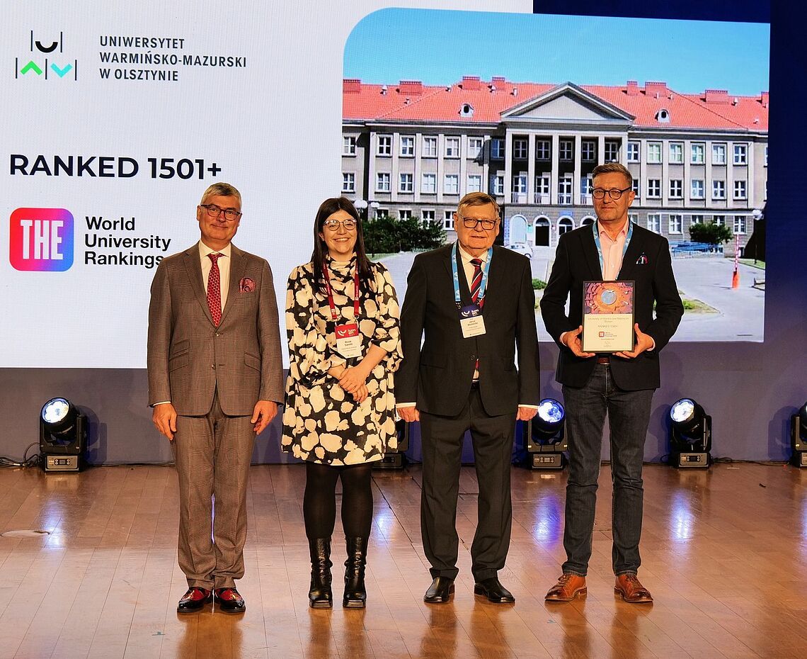 UWM wśród nagrodzonych uczelni UWM wśród nagrodzonych uczelni