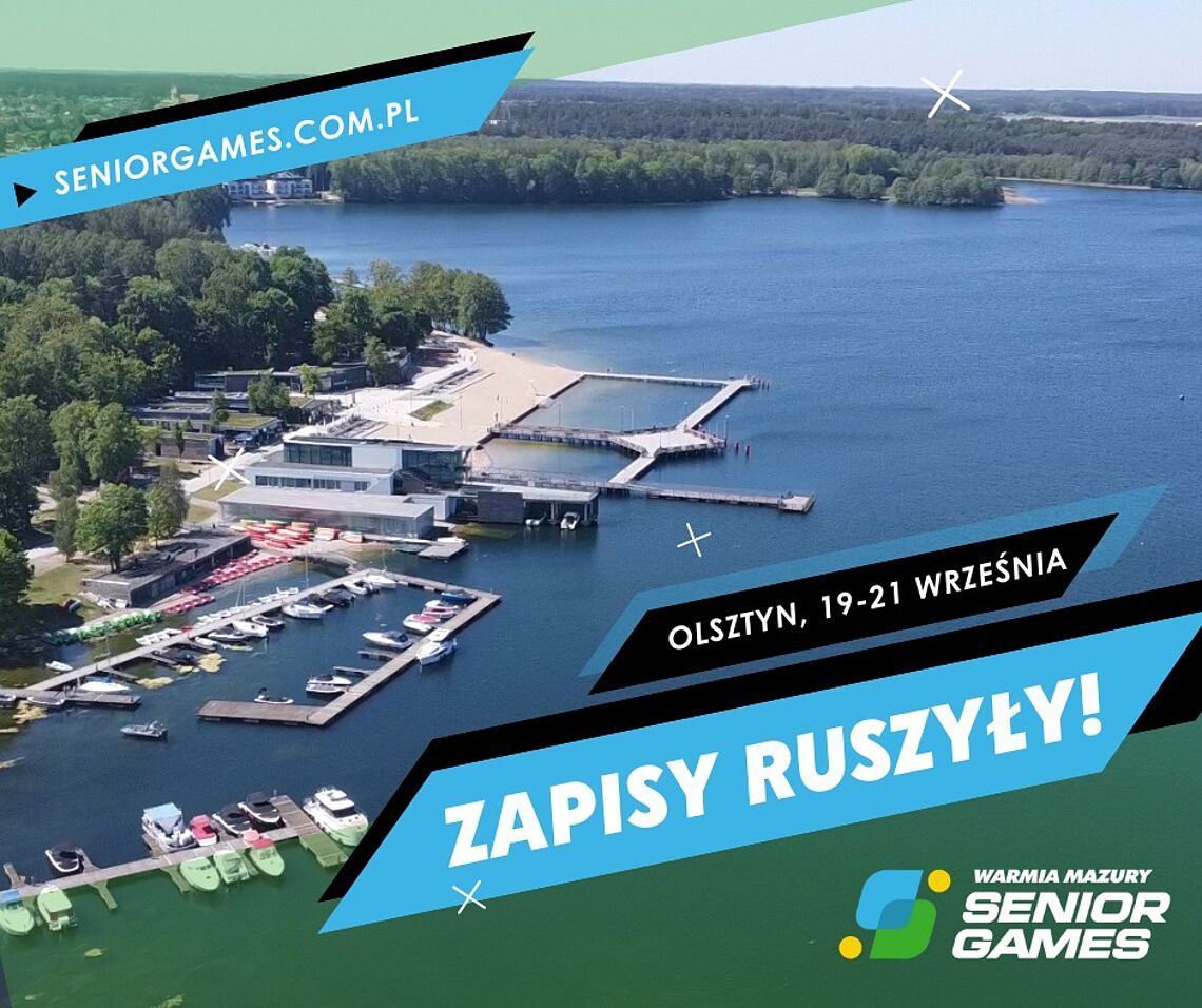 Warmia Mazury Senior Games - ruszyły zapisy