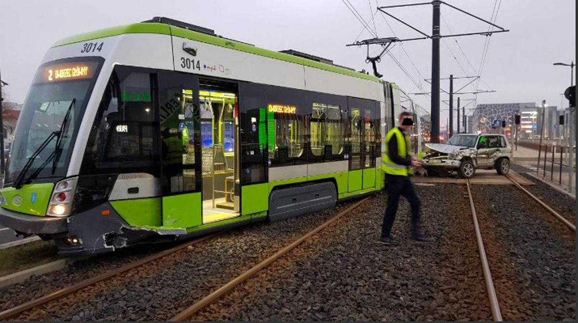 Wykoleił się tramwaj 