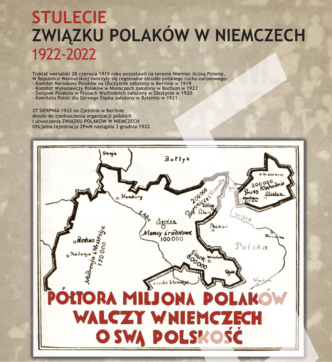 Wystawa z okazji 100-lecia Związku Polaków w Niemczech