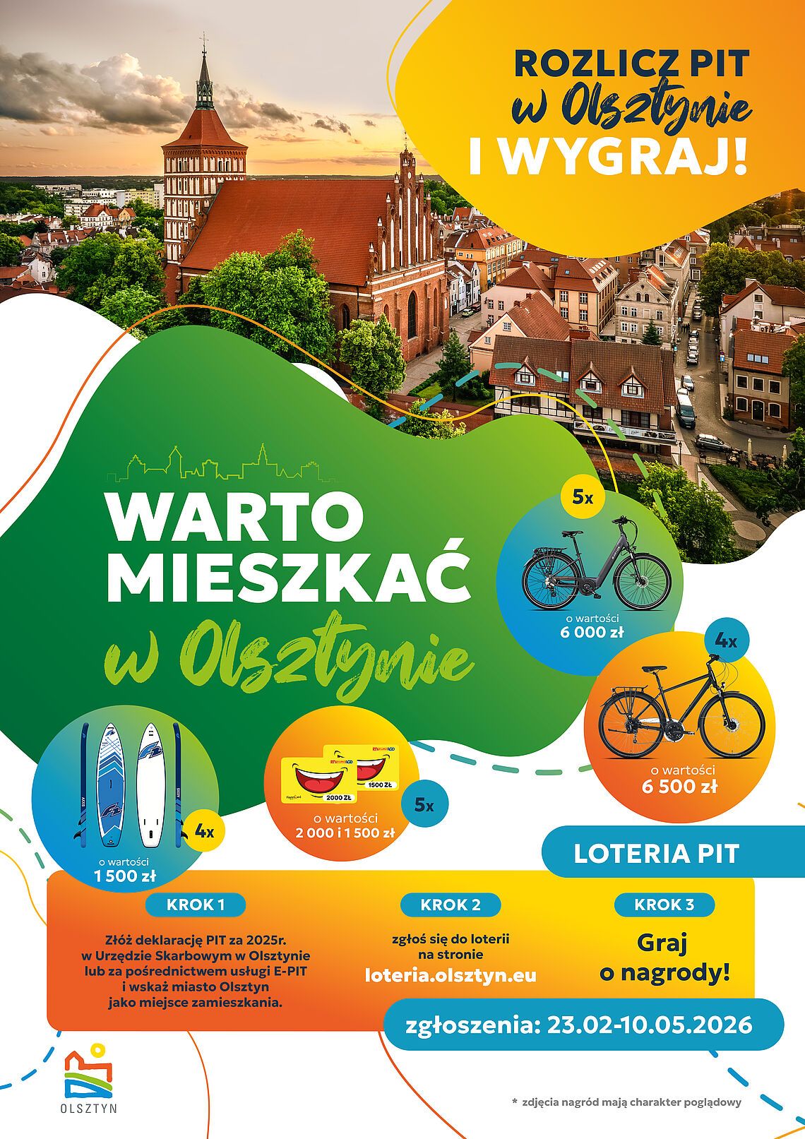 Zakończyły się zgłoszenia do miejskiej loterii PIT