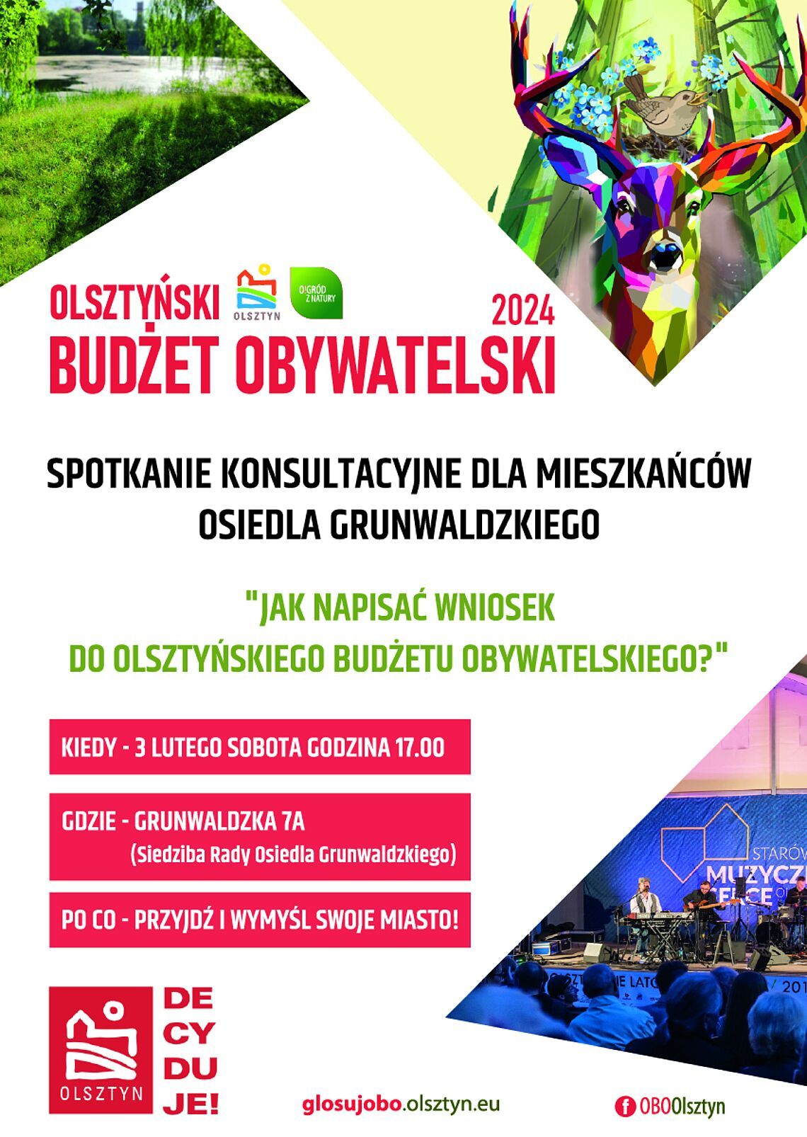 Zapraszamy mieszkańców os. Grunwaldzkiego