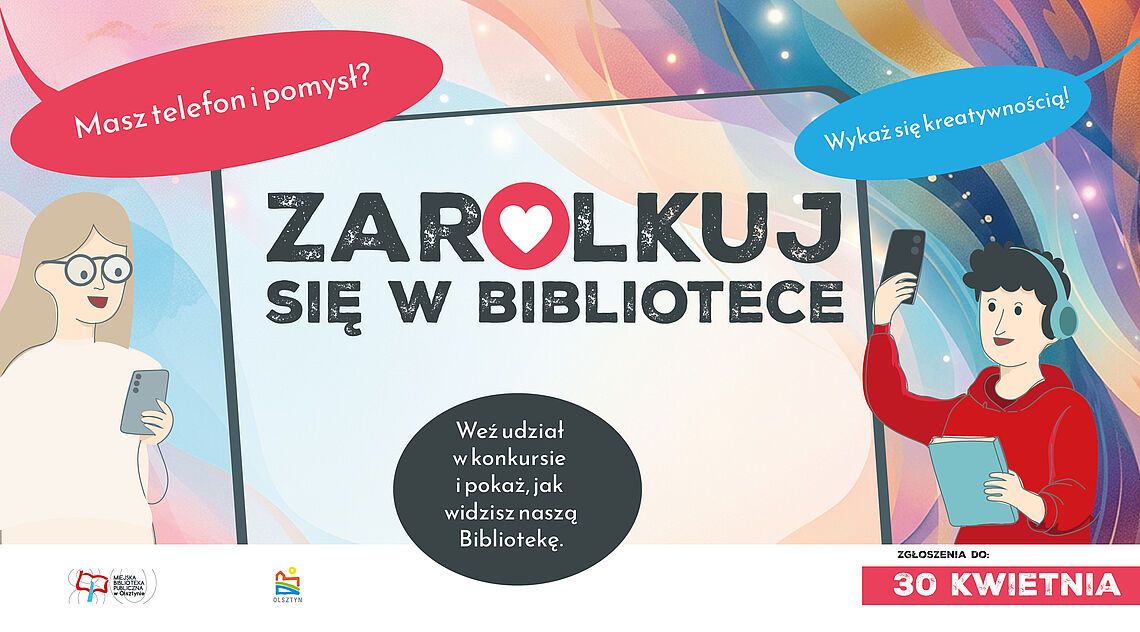 Zarolkuj się w bibliotece