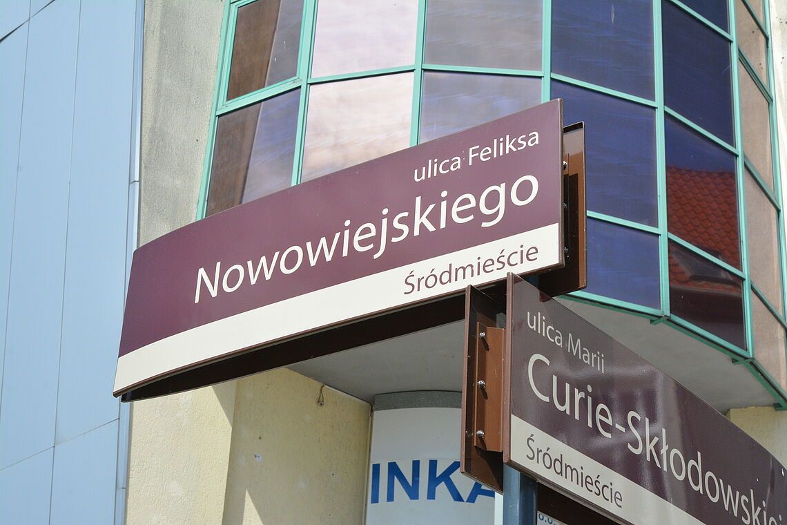 Zmiany na ulicy Nowowiejskiego Zmiany na ulicy Nowowiejskiego