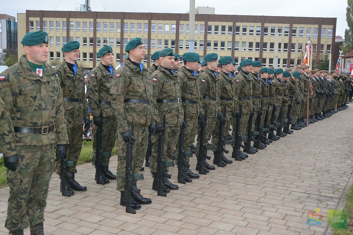 Żołnierze przemaszerują przez Olsztyn Żołnierze przemaszerują przez Olsztyn