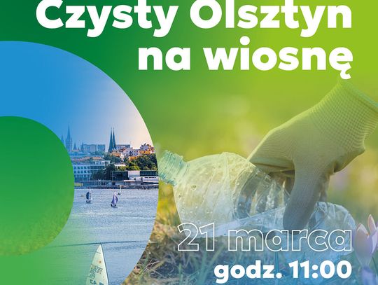 Czysty Olsztyn na wiosnę. Posprzątajmy jezioro Ukiel!