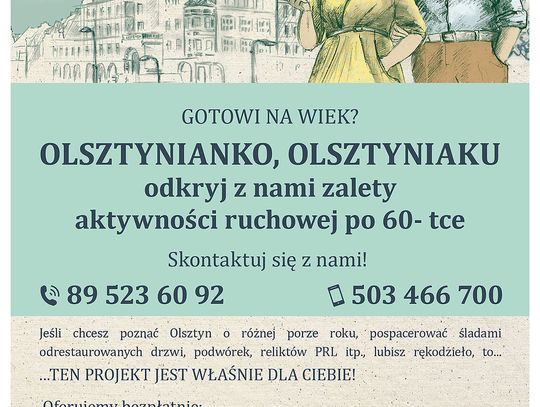 Gotowi na wiek - nowy projekt dla seniorów