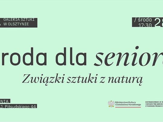 Jak przyroda inspiruje sztukę? Spotkanie dla seniorów