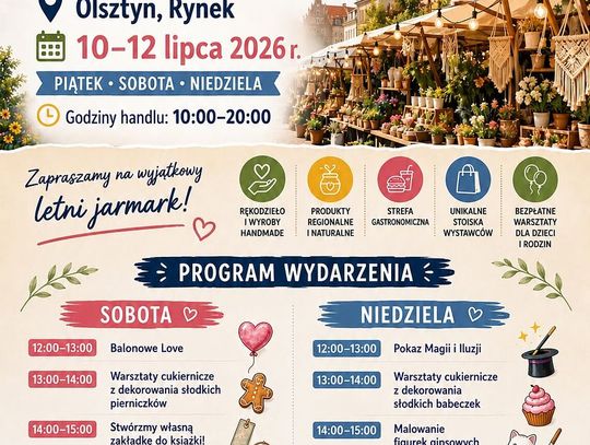 Letni jarmark na Starym Mieście