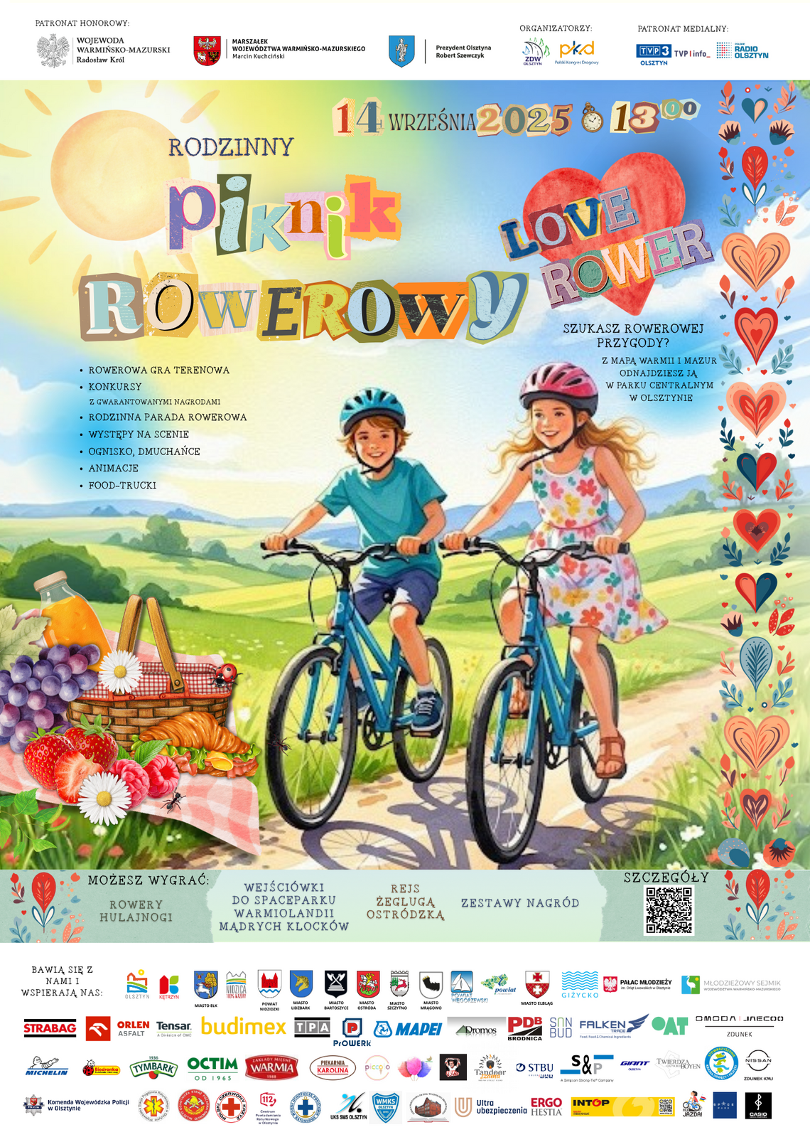 LOVE ROWER. Rodzinny piknik rowerowy w Parku Centralnym LOVE ROWER. Rodzinny piknik rowerowy w Parku Centralnym