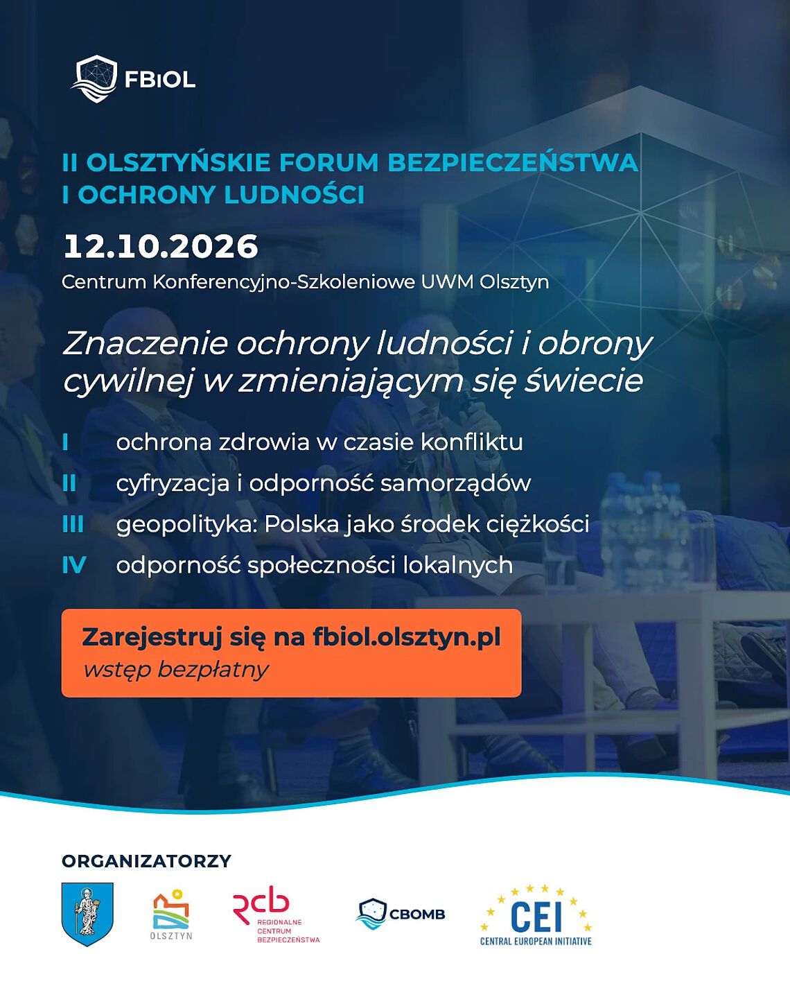 Olsztyńskie forum o bezpieczeństwie i ochronie ludności